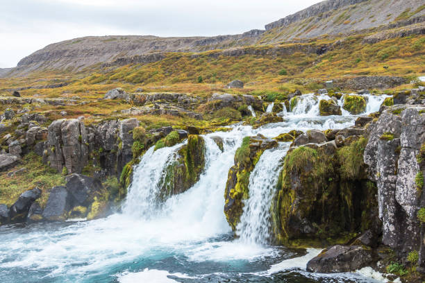 istock Dynjandi waterfall landscape, west fjords, Iceland 1086289042
