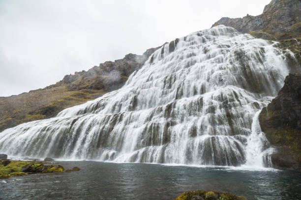 istock Dynjandi waterfall from close, majestic fall, Iceland 1086291944