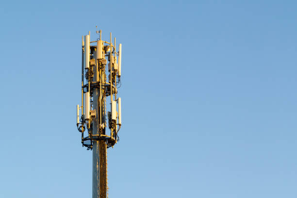 istock top of telecommunication tower against blue sky 1086299586