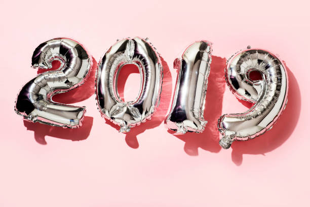 istock number 2019, as the new year 1086300594