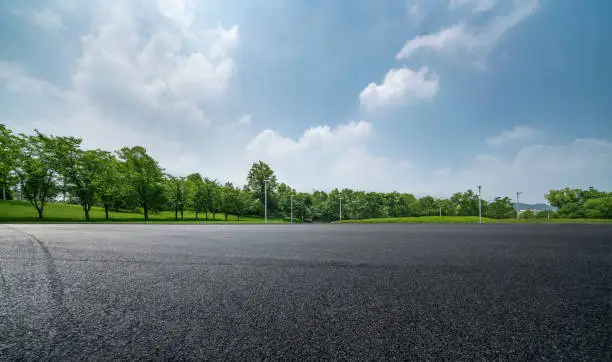 Photo of Empty Parking Lot