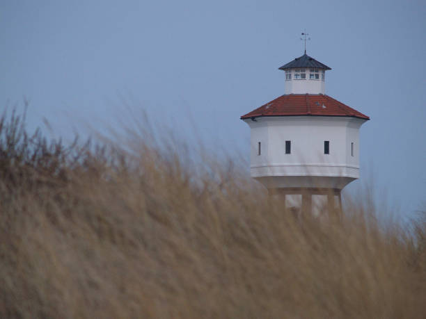 sundown on the island of langeoog
