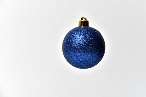 Christmas tree ball isolated on white background