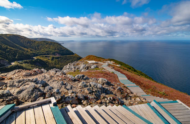 istock Skyline Trail, Cape Breton Island, Nova Scotia 1086359598