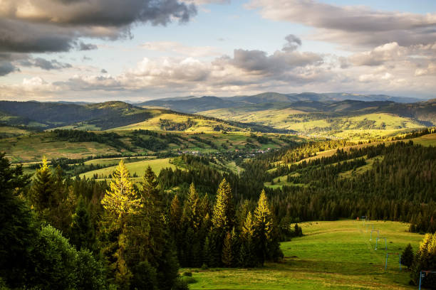 istock Beautiful Carpathian mountains on summer day 1086370376