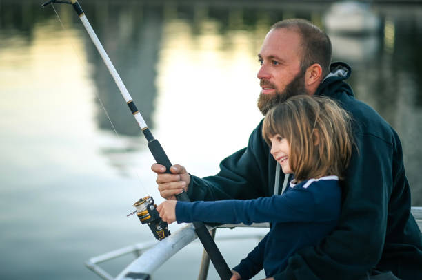 250+ Fathers Day Fishing Stock Photos, Pictures & Royalty-Free