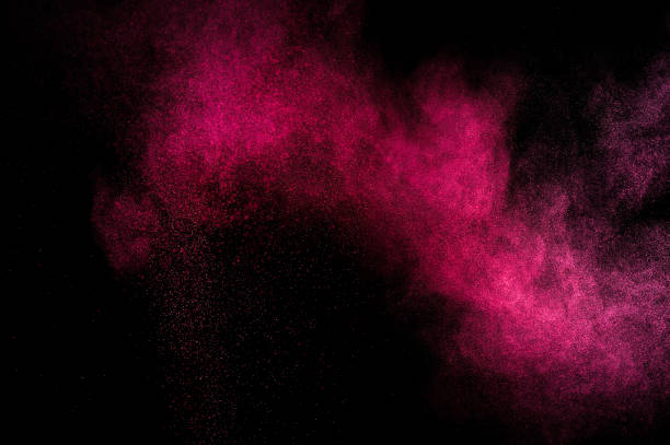 istock Abstract red and pink paint Holi. 1086378864