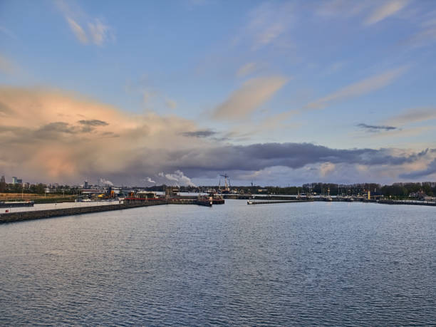 istock Amsterdam Gateways at Sunrise on the river. 1086391306