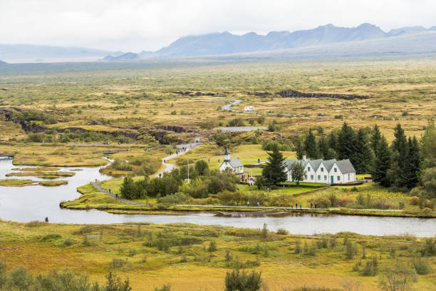 istock Landscape in Thingvellir National Park, Iceland 1086393288