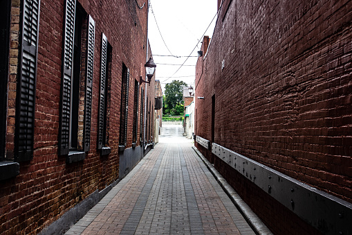 An Alley-Way in Barrie, ON.