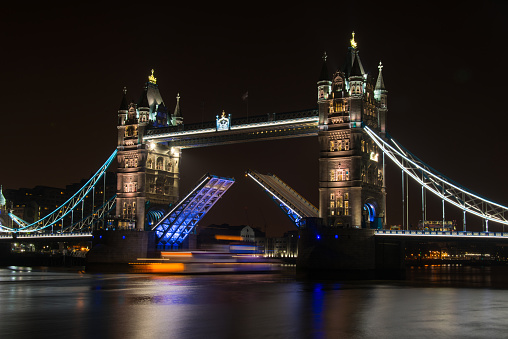 Historic bridge landmark in London, England.