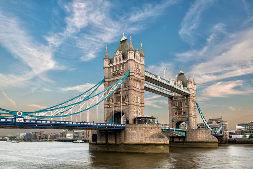 Historic bridge landmark in London, England.