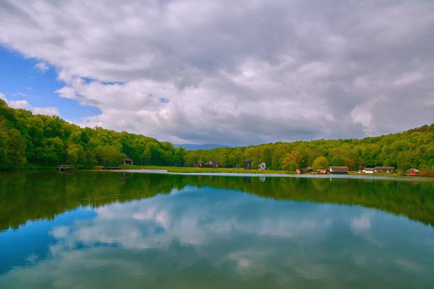 istock Lake in Romania 1086404328