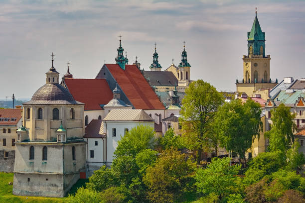 View of Old City of Lublin, Poland