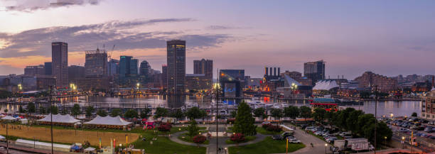 istock Large Panorama of the Baltimore Skyline 1086416952