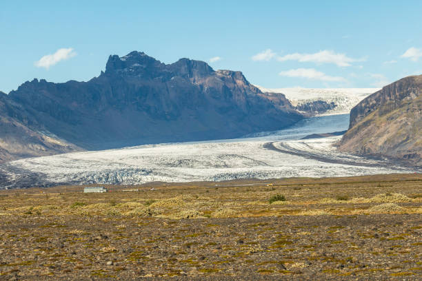 istock Impressive view on glacier in south of Iceland 1086416998