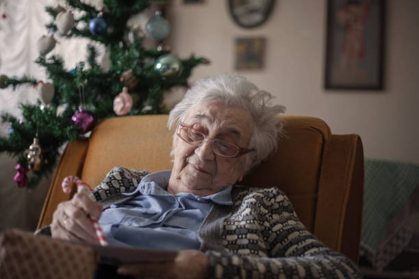 istock Grandmother at home. 1086419178