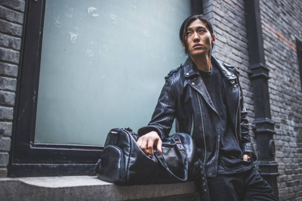istock Handsome Asian waiting for someone 1086421222