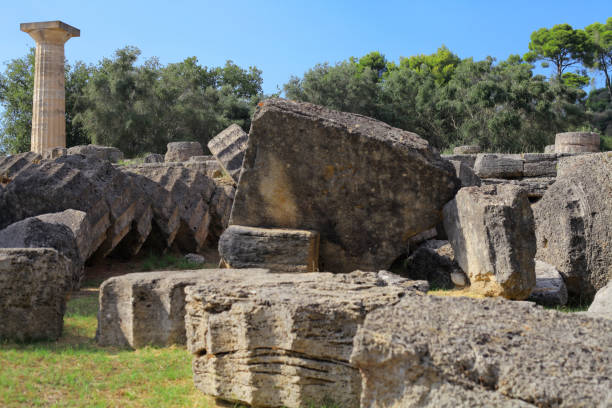 istock Temple of Zeus at ancient Olympia 1086427124