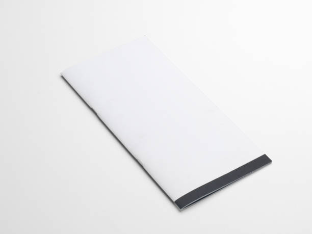 istock Mock-up magazines, book or catalog on white background. 1086446084