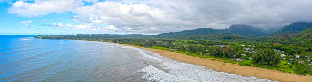 istock Kauai North Shore Hanalei Bay Beach Panoramic View 1086447914