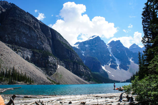 istock Moraine Lake in Bunff national park 1086506588