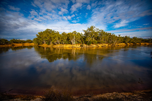 The Murray River in Echuca
