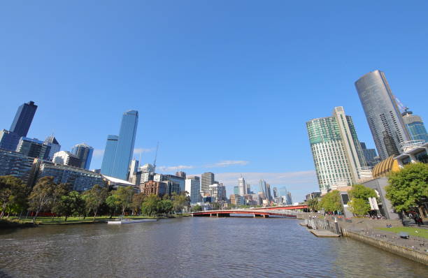 istock Skyline Cityscape Melbourne Australia 1086552212