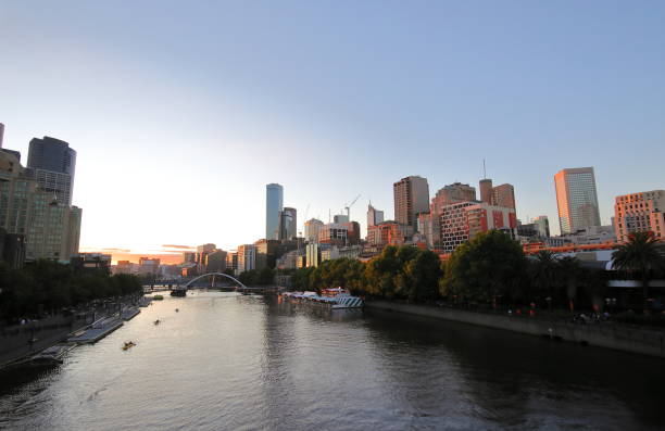istock Sunset cityscape Melbourne Australia 1086558364
