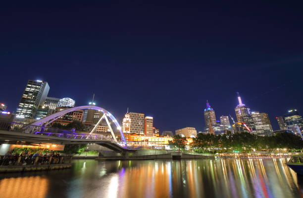 istock Night cityscape Melbourne Australia 1086558814