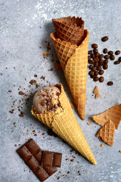 istock Homemade chocolate coffee ice cream 1086566384