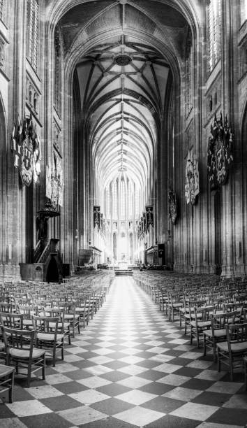 istock Interior of church 1086573942