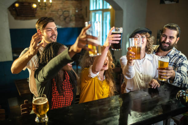 istock Friends Watching soccer Game at Pub 1086581874