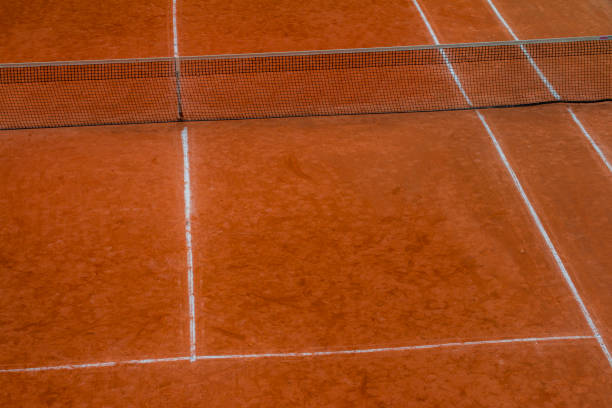 istock high angle view of clay tennis courts 1086587522