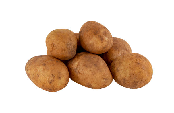 istock Untreated potato tubers white background 1086594020