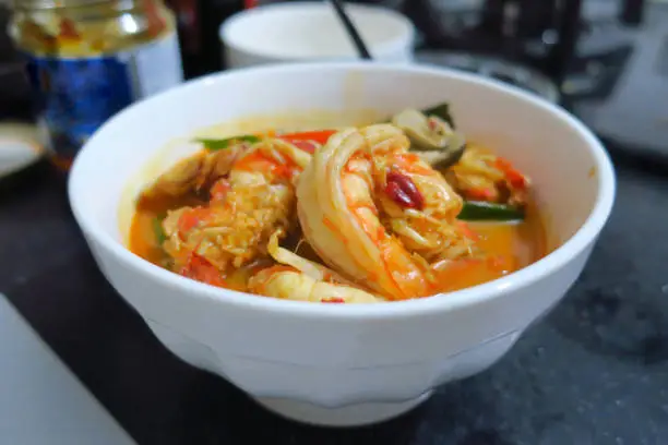 original thai tast tom-yum-kung, asian foods, bangkok, thailand