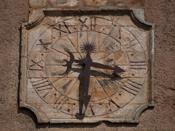 istock Old clock in Roussillon, France 1086595814