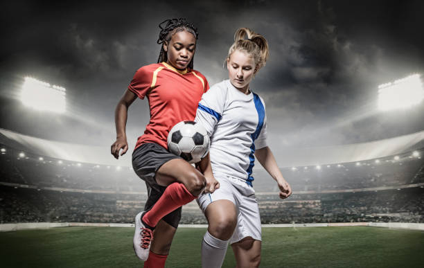 istock Two Female Soccer Players 1086605210