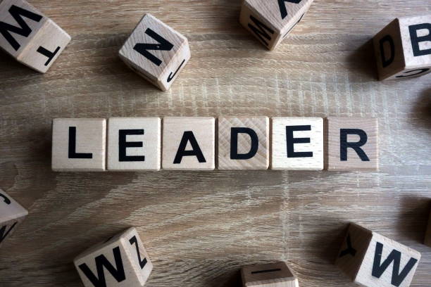 istock Leader word from wooden blocks 1086622156