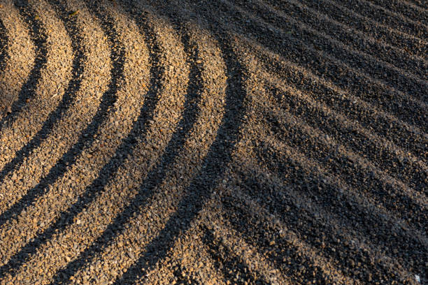Garden pebbles in Japan