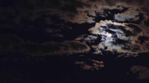 istock Beautiful full moon and clouds night sky 1086626184