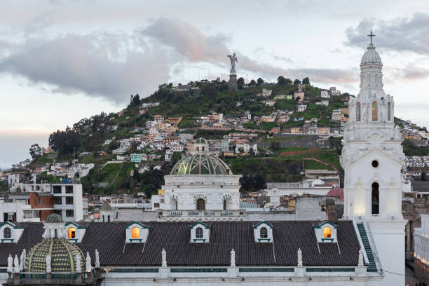 istock Cityscape of the Quito,Ecuador 1086628076