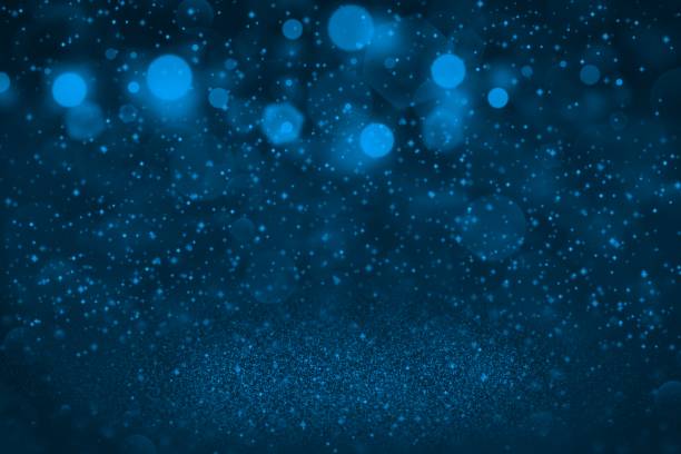 istock light blue beautiful brilliant glitter lights defocused bokeh abstract background with sparks fly, holiday mockup texture with blank space for your content 1086634430