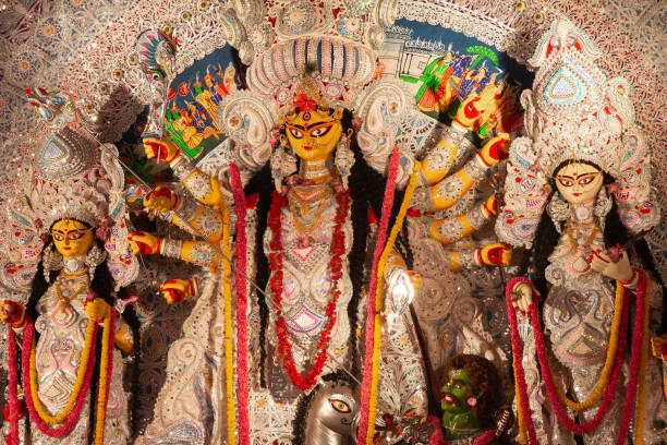 istock View Of Durga Idiol From The Right Hand Side 1086641606