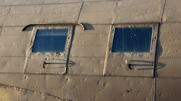 istock Douglas Dakota DC-3 C-47 WWII plane side windows 1086642148