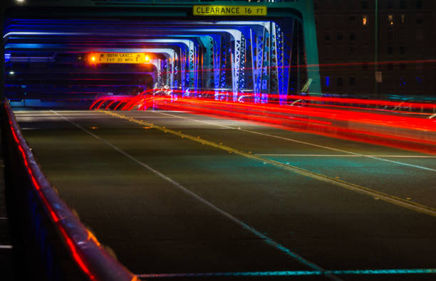 istock Light Trails on Main Street Bridge, Jacksonville FL 1086646016
