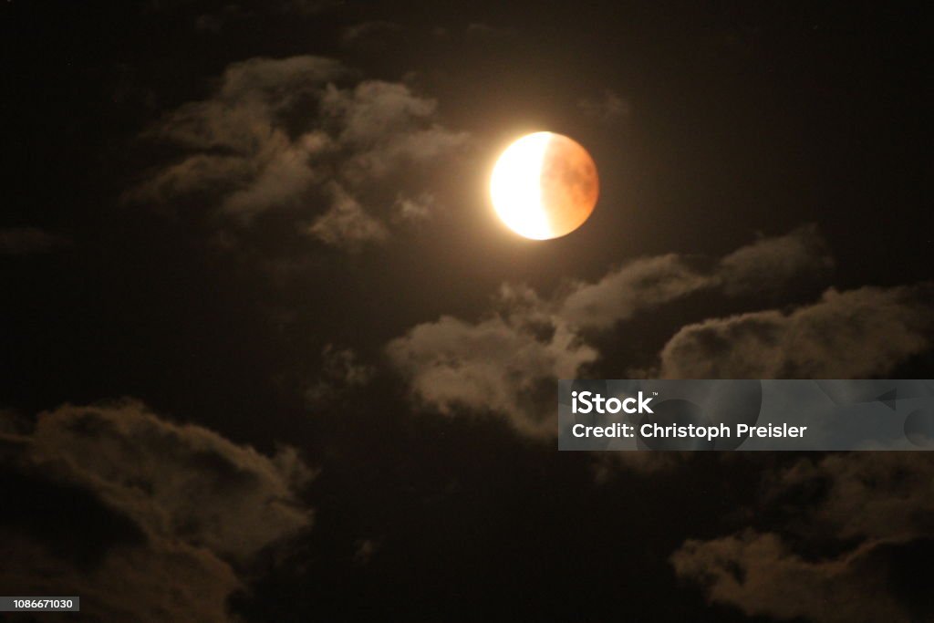 moon Lunar eclipse Lunar Eclipse Stock Photo