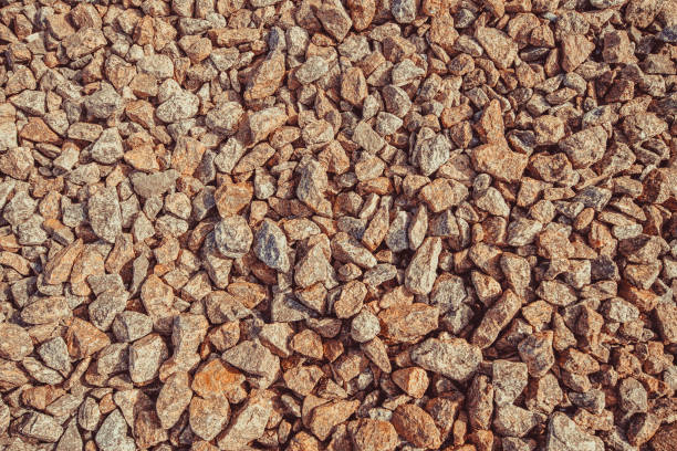 sfondo astratto gravel - dirt road road desert road gravel foto e immagini stock