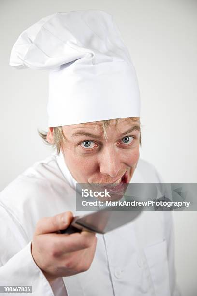 Mad Chef Stock Photo - Download Image Now - Adult, Adults Only, Beautiful People