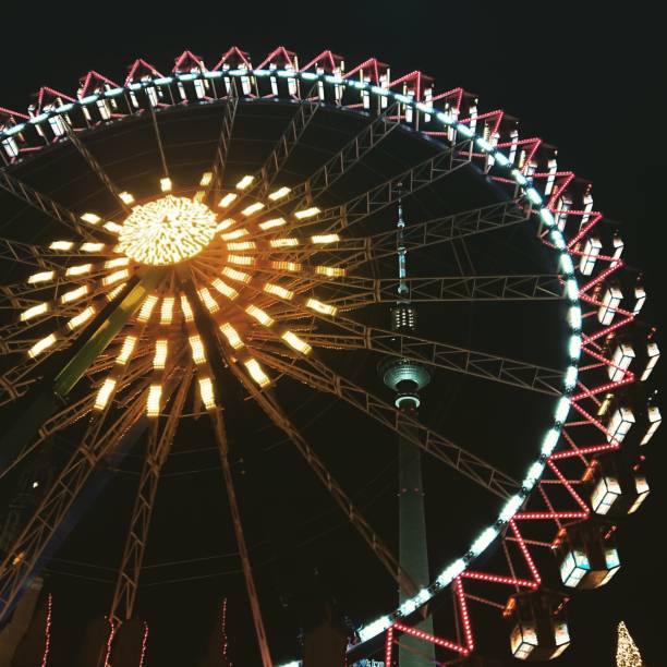istock Ferris Wheel with TV Tower in Berlin 1086686530